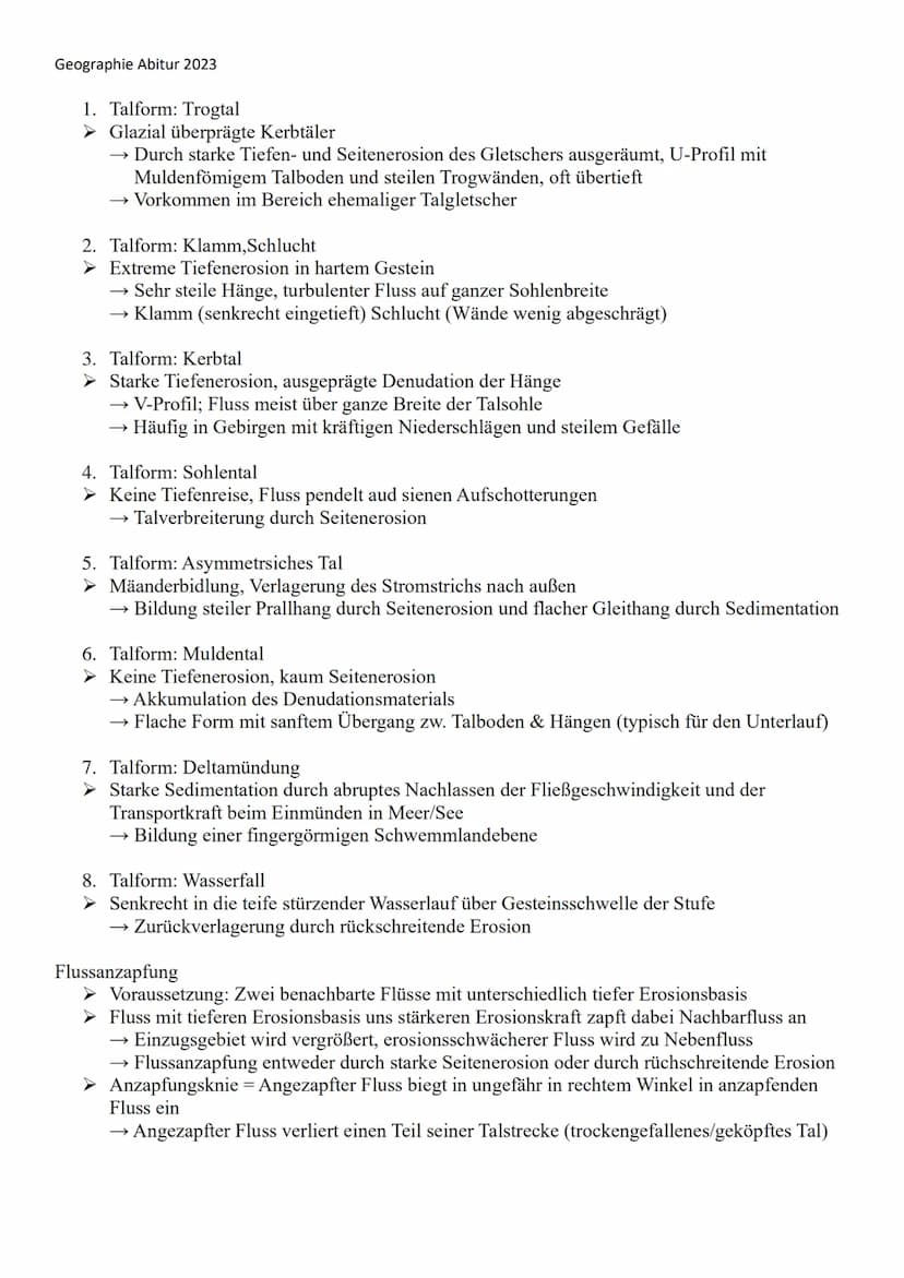 Geographie Abitur 2023
OK!
N
GEOGRAPHY
alg
all landf
GRU
Geographie Abitur 2023
Lernzettel
GEO Geographie Abitur 2023
Gliederung:
1.) System