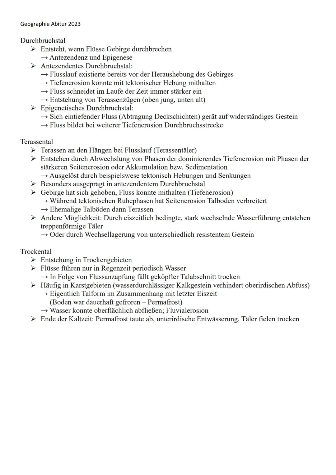 Geographie Abitur 2023
OK!
N
GEOGRAPHY
alg
all landf
GRU
Geographie Abitur 2023
Lernzettel
GEO Geographie Abitur 2023
Gliederung:
1.) System