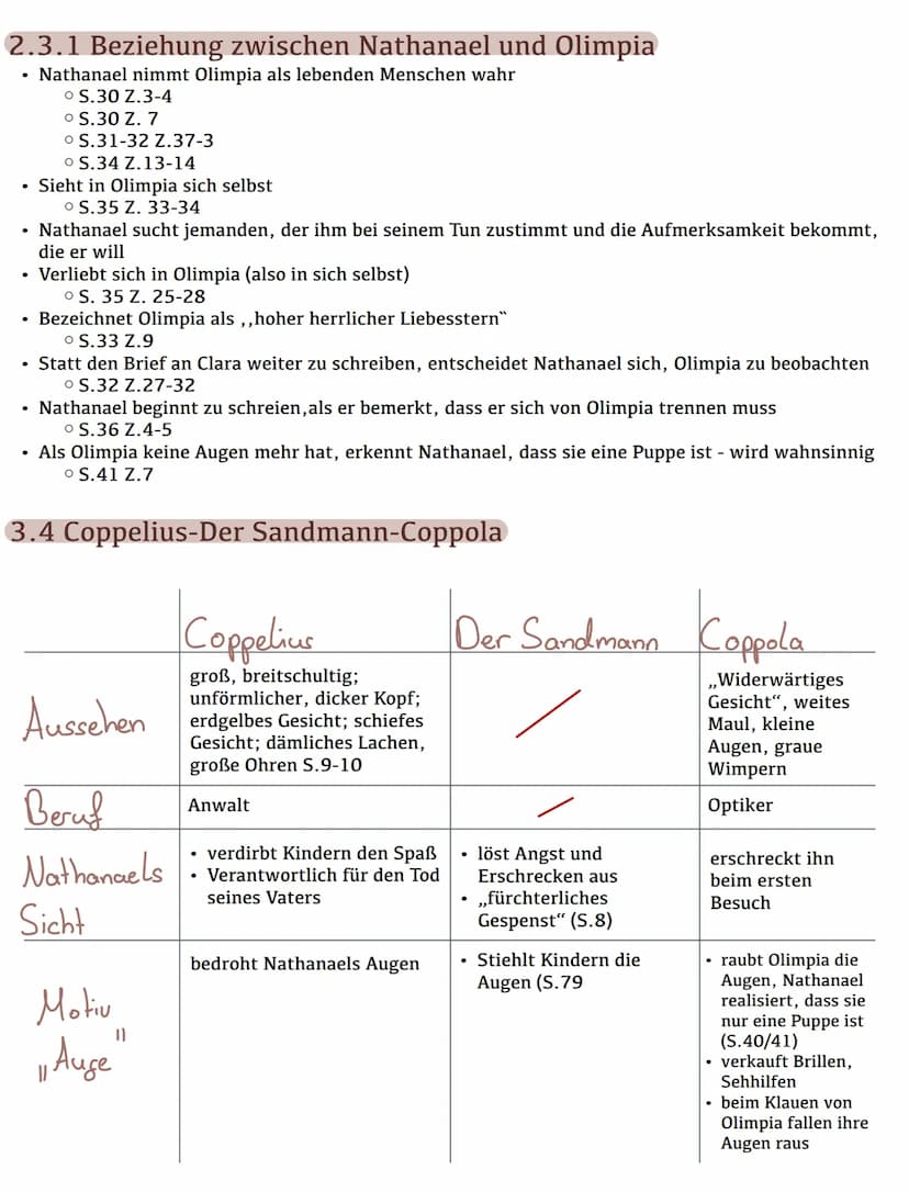 Ein Fach
Deutsch
G
Schöningh
E.T.A. Hoffmann
Der
Sandmann 1. zeitliche Einordnung
• Werk der Romantik (1795-1840)
• Schauerromantik
spiegelt