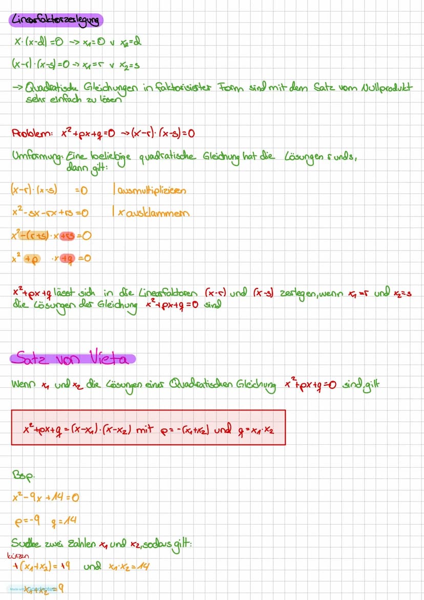 Quadratische
Gleichungen
Mide with Goodnotes Darstellungsformen
von quadratischen Funktionen
Scheitelpunktform
f(x) = a (x-dl²te
Scheitelpun