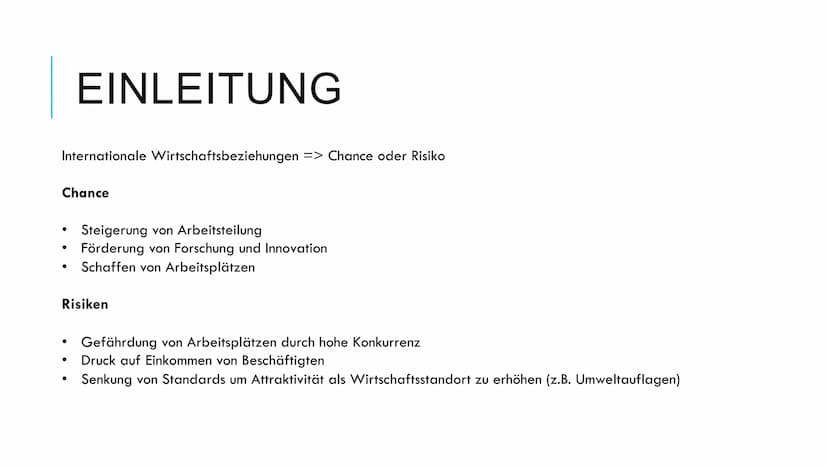 
<h2 id="einleitung">Einleitung</h2>
<p>Heutzutage ist es selbstverständlich, ausländische Produkte in deutschen Supermärkten zu finden. Die