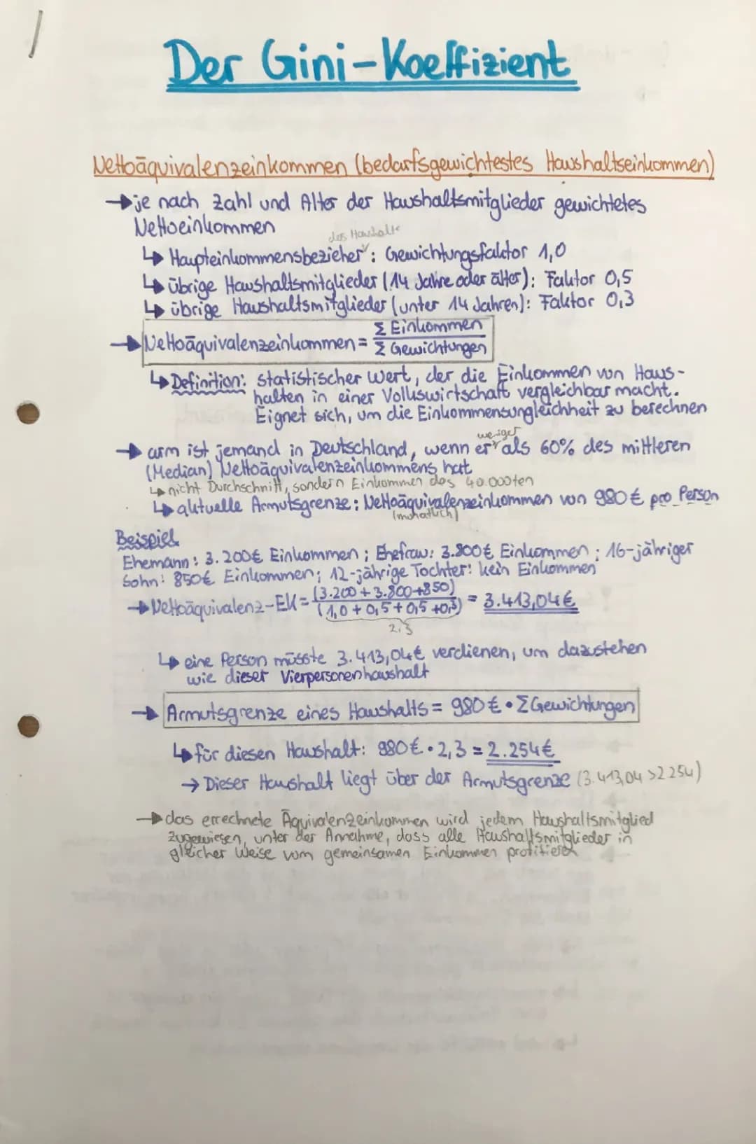Gini-Koeffizient einfach erklärt - Rechner, Beispiele, Vor- und Nachteile