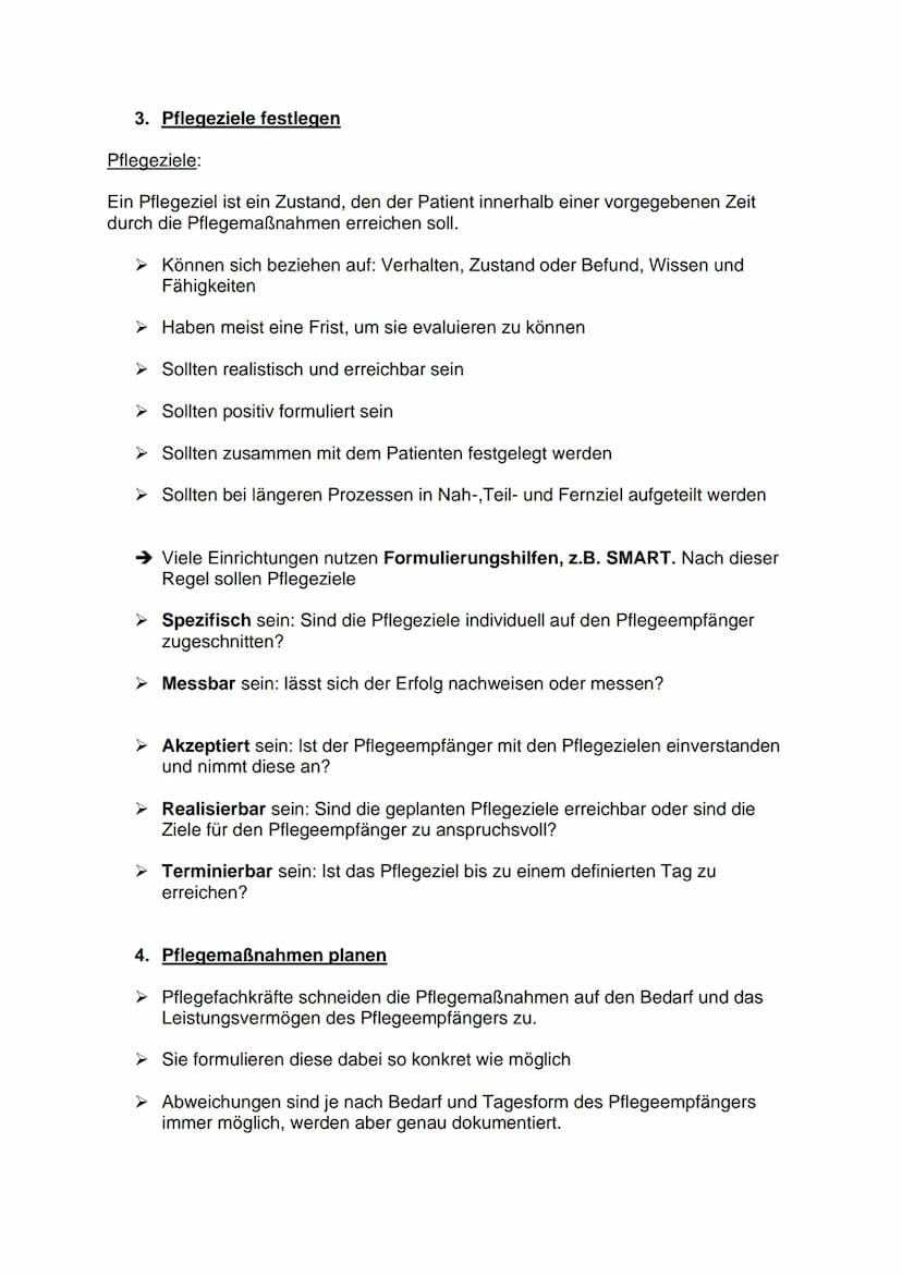 Pflege als Prozess gestalten
Definition Pflegeprozess:
Der Pflegeprozess ist ein systematischer und zielgerichteter Arbeits- und
Problemlösu