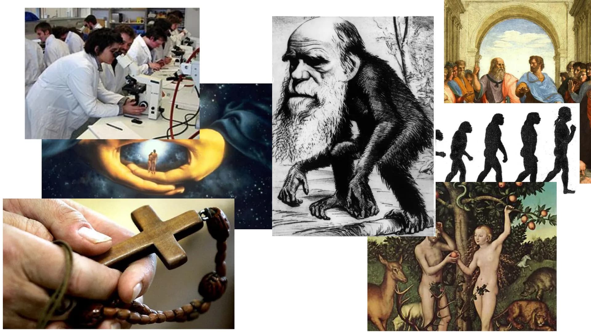  Evolutionstheorie vs.
Kreationismus
Ein Ringen zwischen zwei Alternativen?
2 1. Wie alles begann...
• ,,On the Origin of Species by Means
o