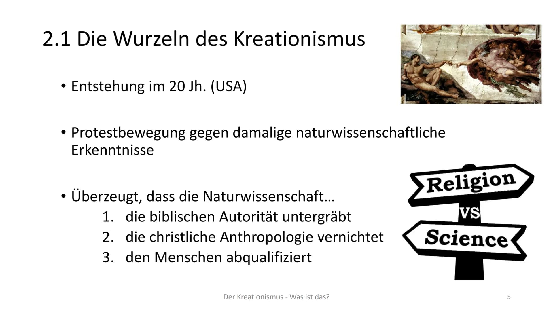  Evolutionstheorie vs.
Kreationismus
Ein Ringen zwischen zwei Alternativen?
2 1. Wie alles begann...
• ,,On the Origin of Species by Means
o