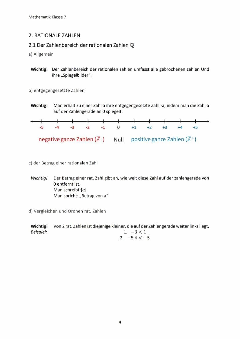 Mathematik Klasse 7
1. GEOMETRIE IN DER EBENE
1.1 Kreis und Geraden
a) Definition des Kreises
Wichtig! Auf einem Kreis liegen alle Punkte, d