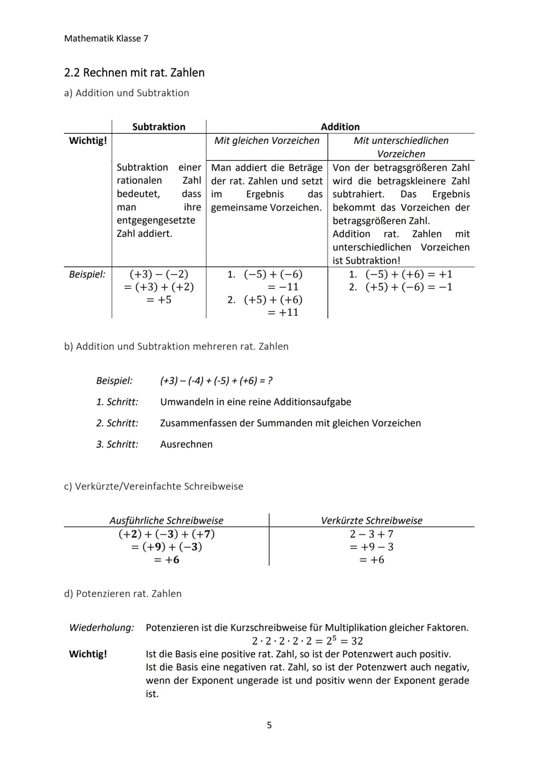 Mathematik Klasse 7
1. GEOMETRIE IN DER EBENE
1.1 Kreis und Geraden
a) Definition des Kreises
Wichtig! Auf einem Kreis liegen alle Punkte, d