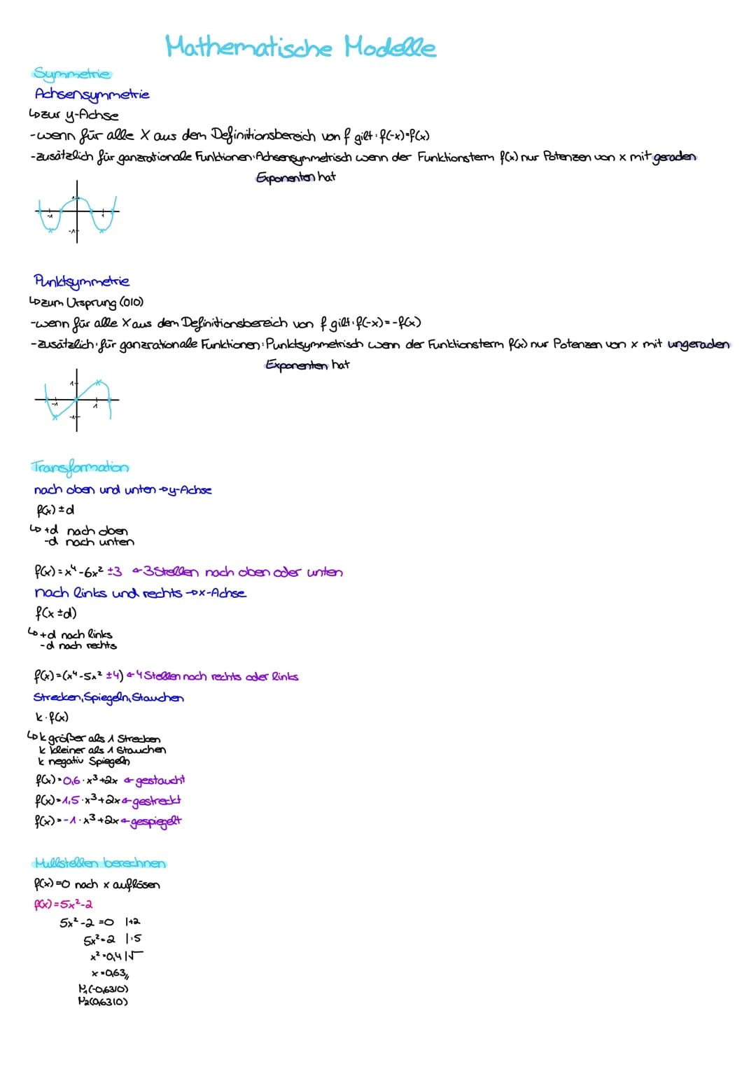 03.05.2023
mathe MOTHE LK
ek
Funktionen und Analysis
-Funktionen als mathematische Modelle
-Fortführung der Differentialrechnung
↳>Behandlun