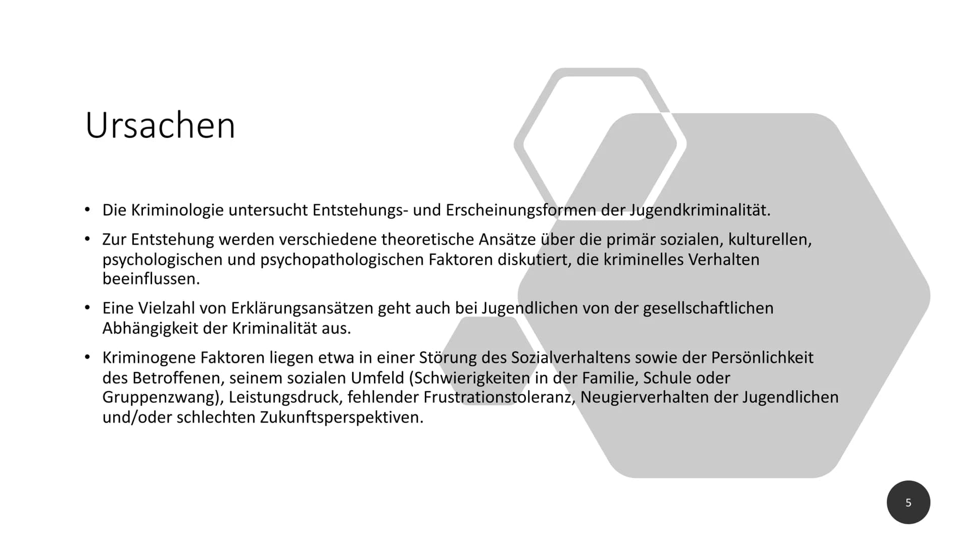 Jugendkriminalität
1 1 Definition
Die Erklärung des Begriffs Jugendkriminalität ist weit gefasst. Bei genauer
Betrachtung dieser Definition 