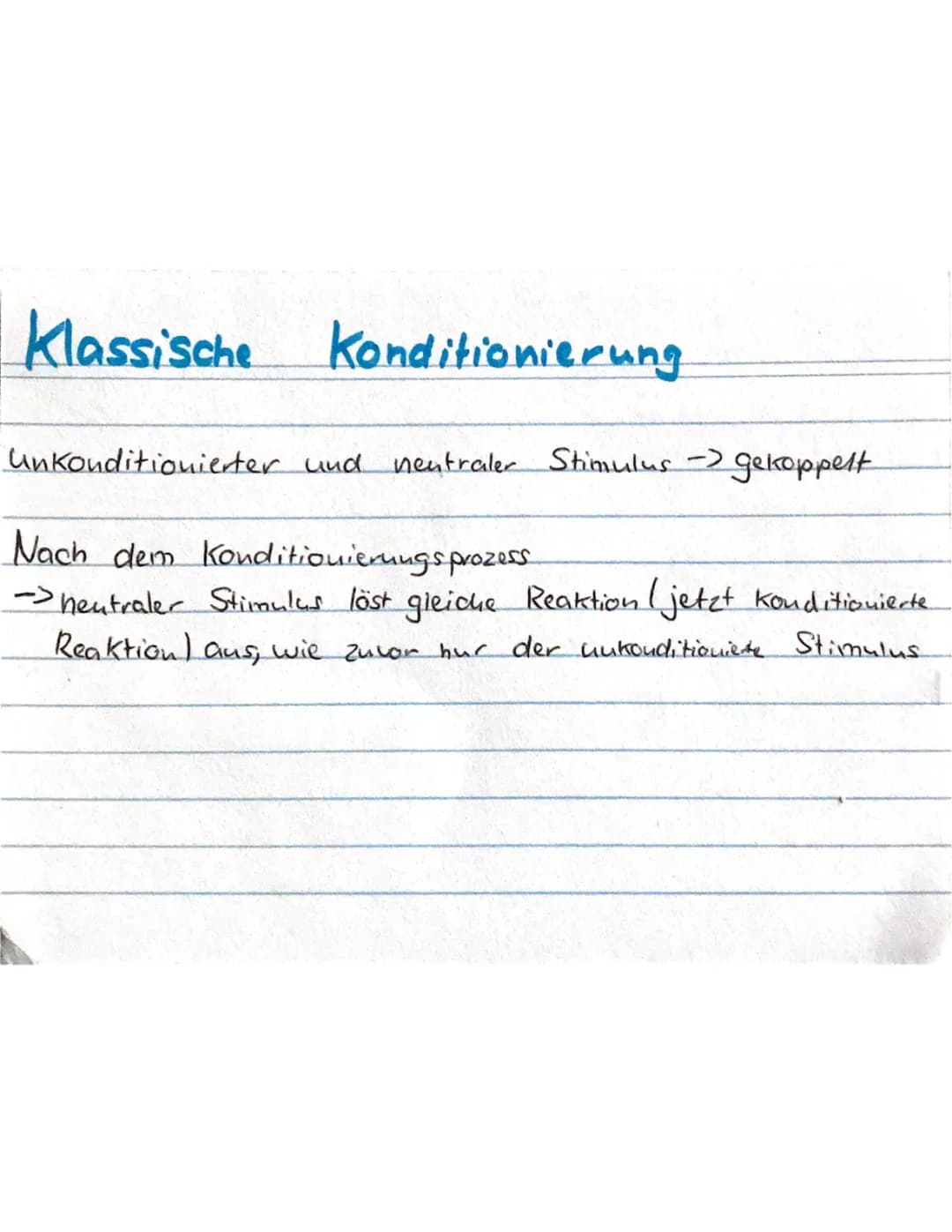 Klassische und Operante Konditionierung einfach erklärt - Nolting Modell, Beispiele & mehr