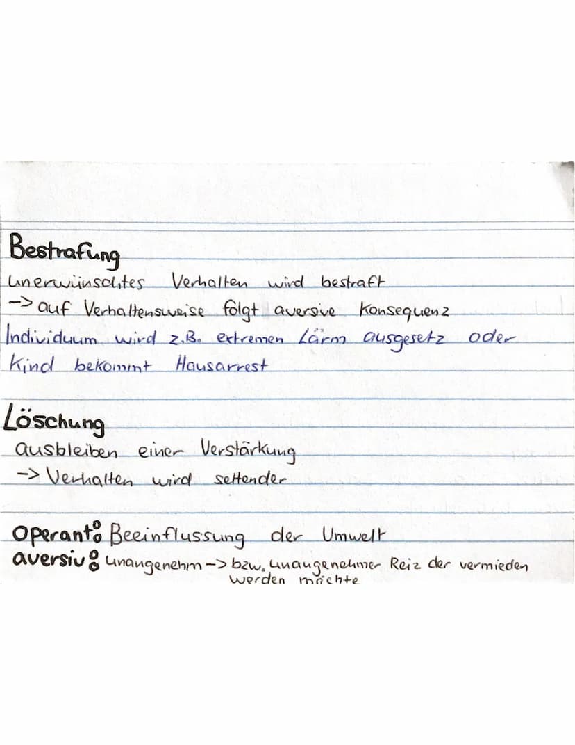 Klassische Konditionierung
Unkonditionierter und neutraler Stimulus -> gekoppelt
Nach dem Konditionierungsprozess
• Neutraler Stimulus löst 