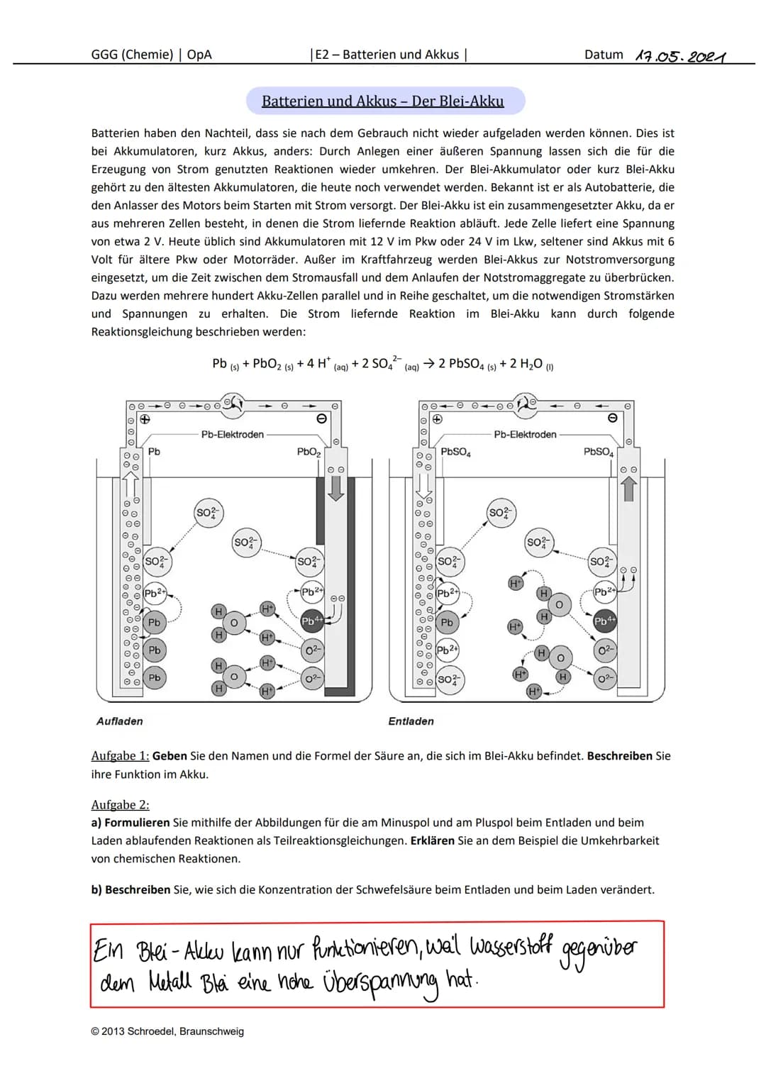 
<p>Die Alkali-Mangan-Batterie ist eine primäre Batterie und wird daher auch als Primärzelle bezeichnet. Sie weist eine hohe Spannung und ei