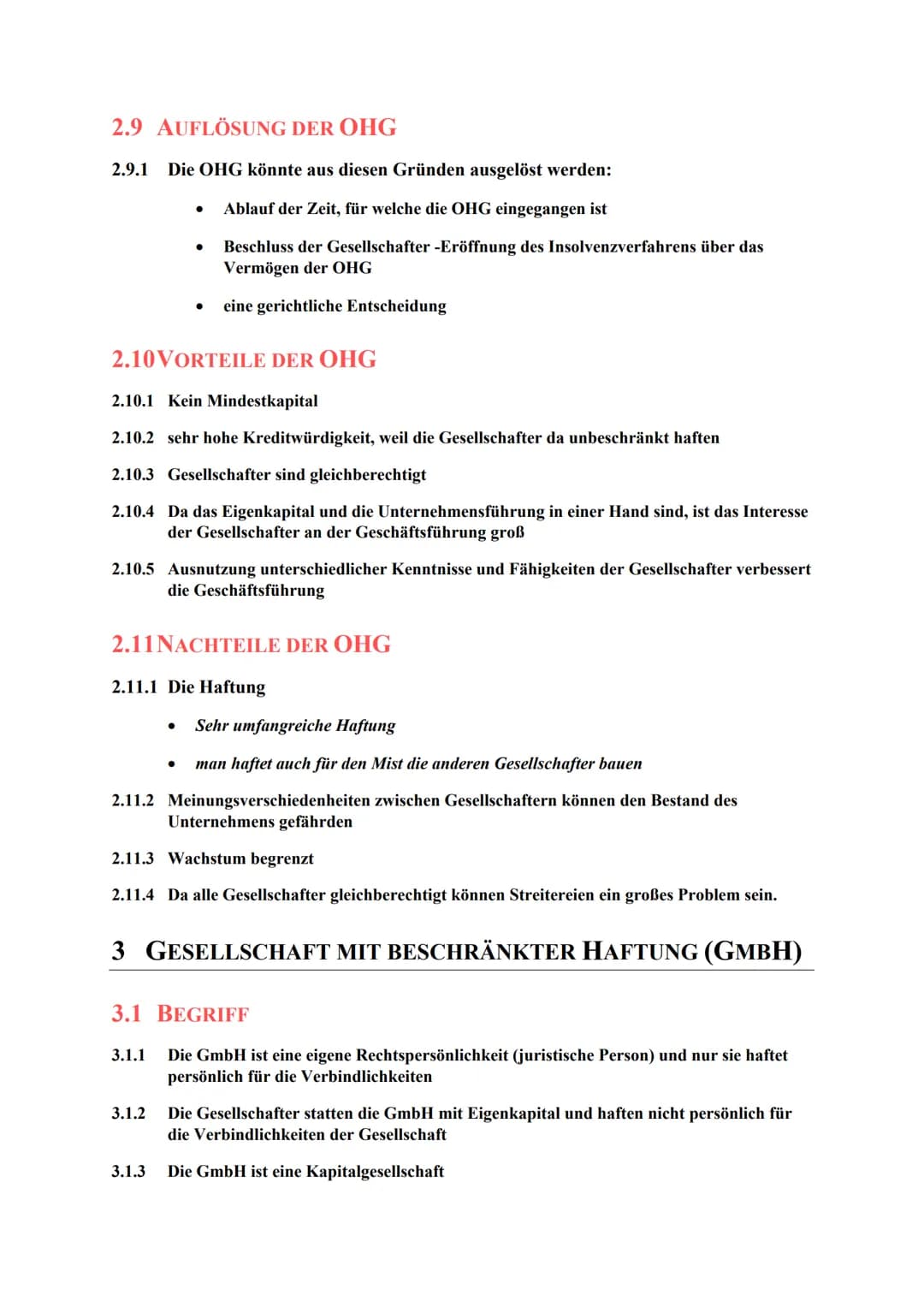 Rechtsformen der Unternehmung
1 EINZELUNTERNEHMEN
1.1 GRÜNDUNG
1.1.1 muss ins Handelsregister eingetragen werden (in Abteilung A)
Firmen Zus