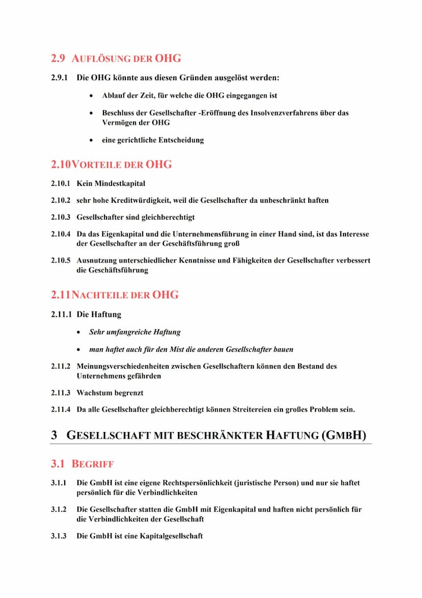 Rechtsformen der Unternehmung
1 EINZELUNTERNEHMEN
1.1 GRÜNDUNG
1.1.1 muss ins Handelsregister eingetragen werden (in Abteilung A)
Firmen Zus