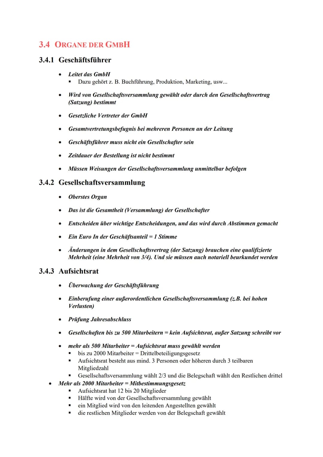 Rechtsformen der Unternehmung
1 EINZELUNTERNEHMEN
1.1 GRÜNDUNG
1.1.1 muss ins Handelsregister eingetragen werden (in Abteilung A)
Firmen Zus
