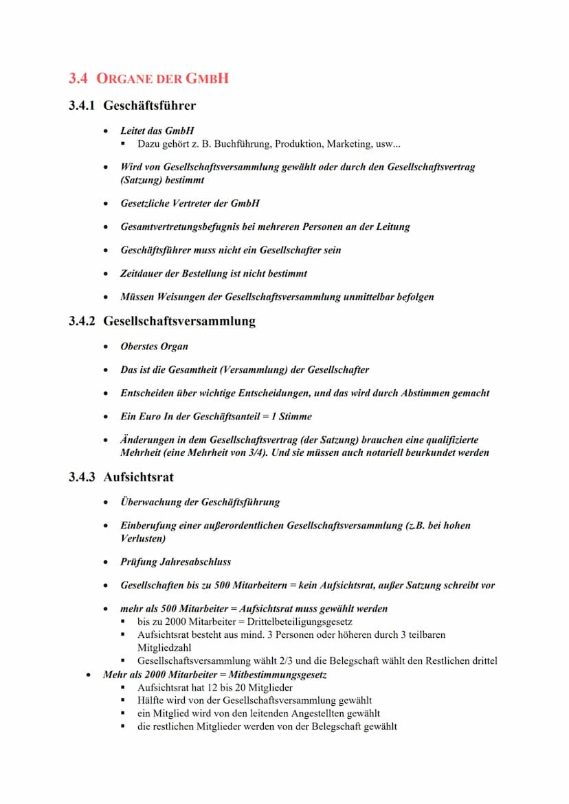 Rechtsformen der Unternehmung
1 EINZELUNTERNEHMEN
1.1 GRÜNDUNG
1.1.1 muss ins Handelsregister eingetragen werden (in Abteilung A)
Firmen Zus