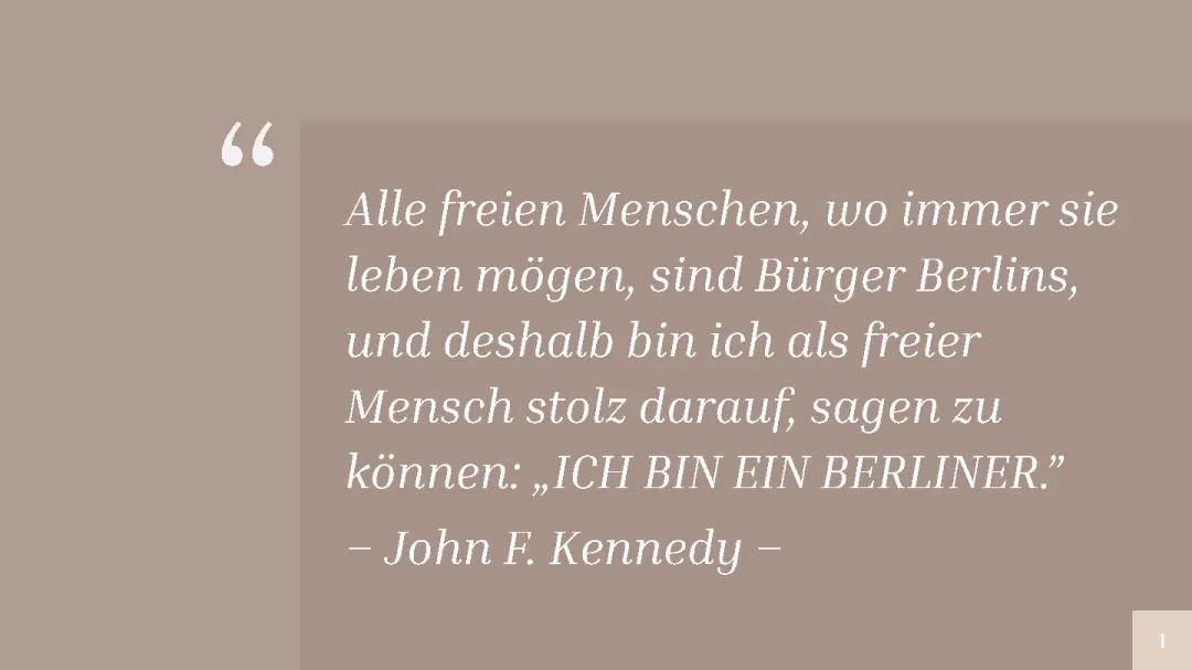Präsentation Berlin 