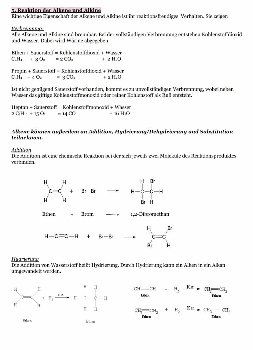 Gesättigte Kohlenwasserstoffe
1. Alkane
Alkane sind Kohlenwasserstoffe, bei denen die benachbarten Kohlenstoffatome durch
Einfachbindung (At