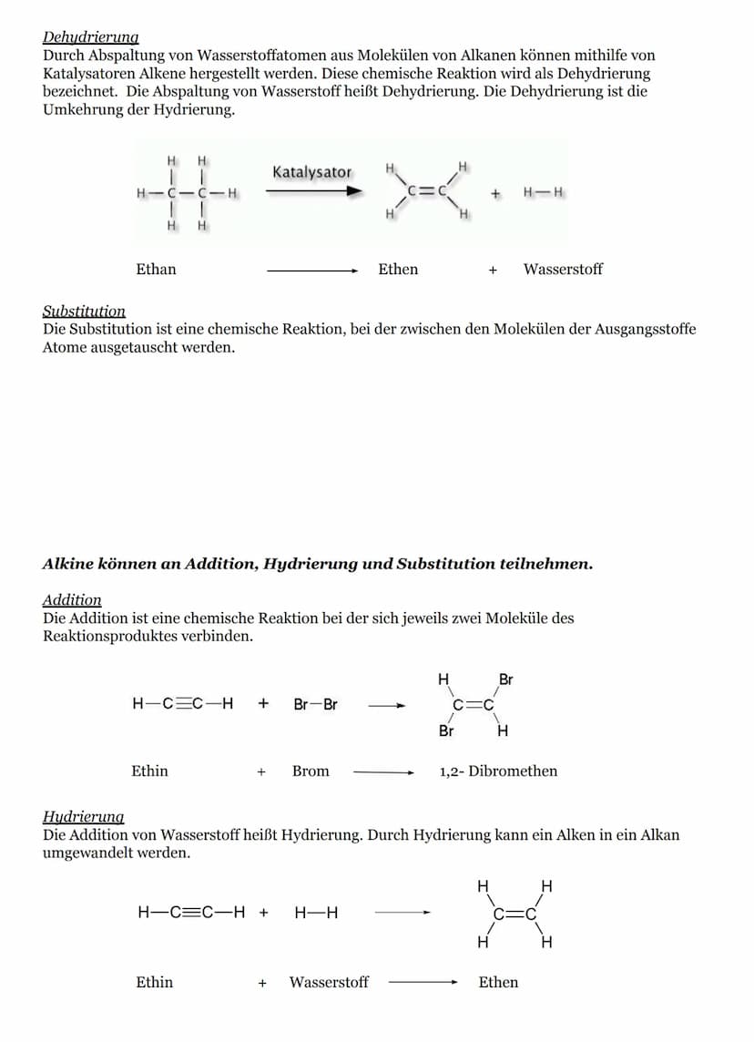 Gesättigte Kohlenwasserstoffe
1. Alkane
Alkane sind Kohlenwasserstoffe, bei denen die benachbarten Kohlenstoffatome durch
Einfachbindung (At