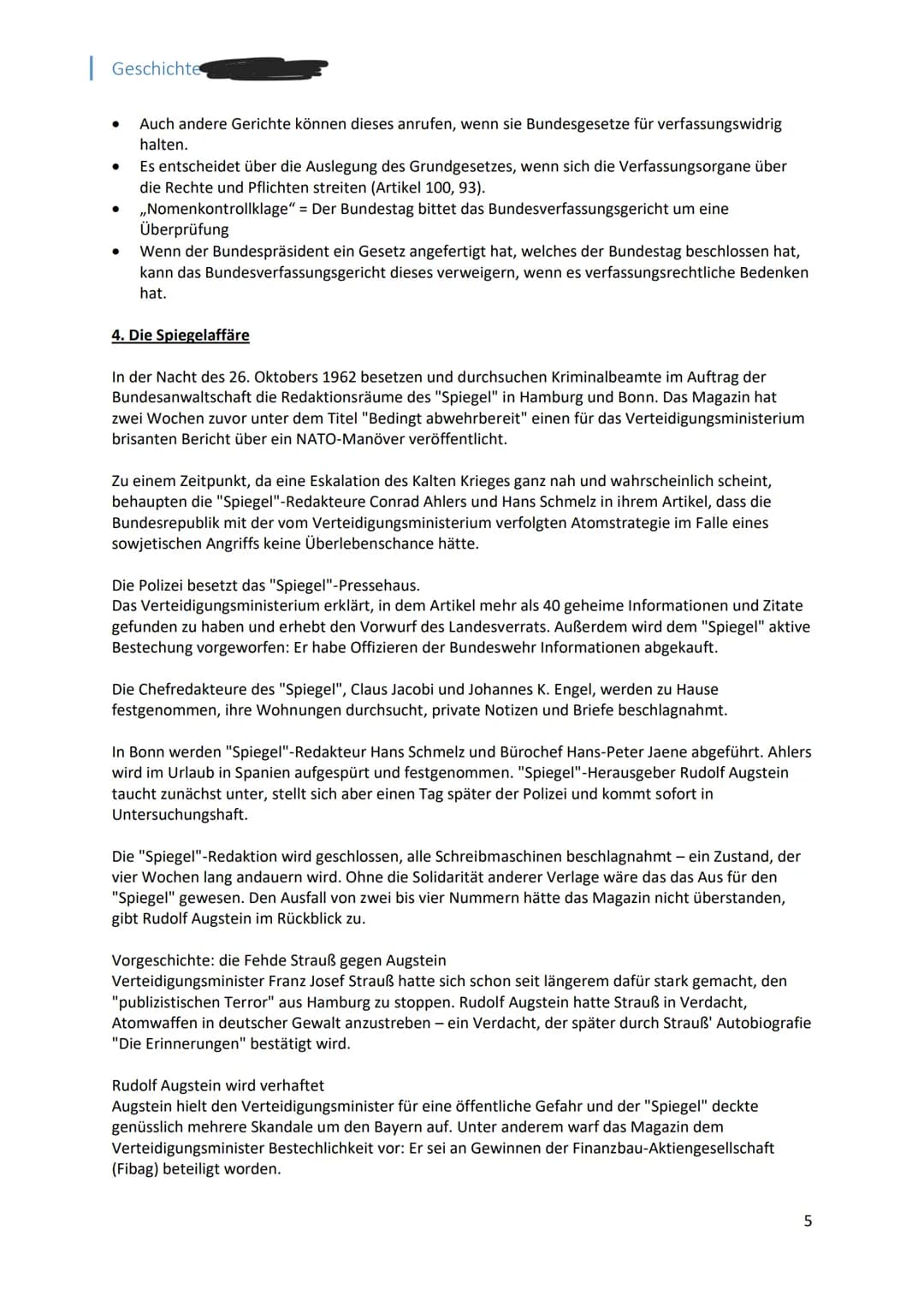 Geschichte
1. Gründung BRD und DDR
Gründung der BRD
Februar-Juni 1948: ,,Londoner Konferenz"; USA, GB, Frankreich, Belgien, Niederlande und
