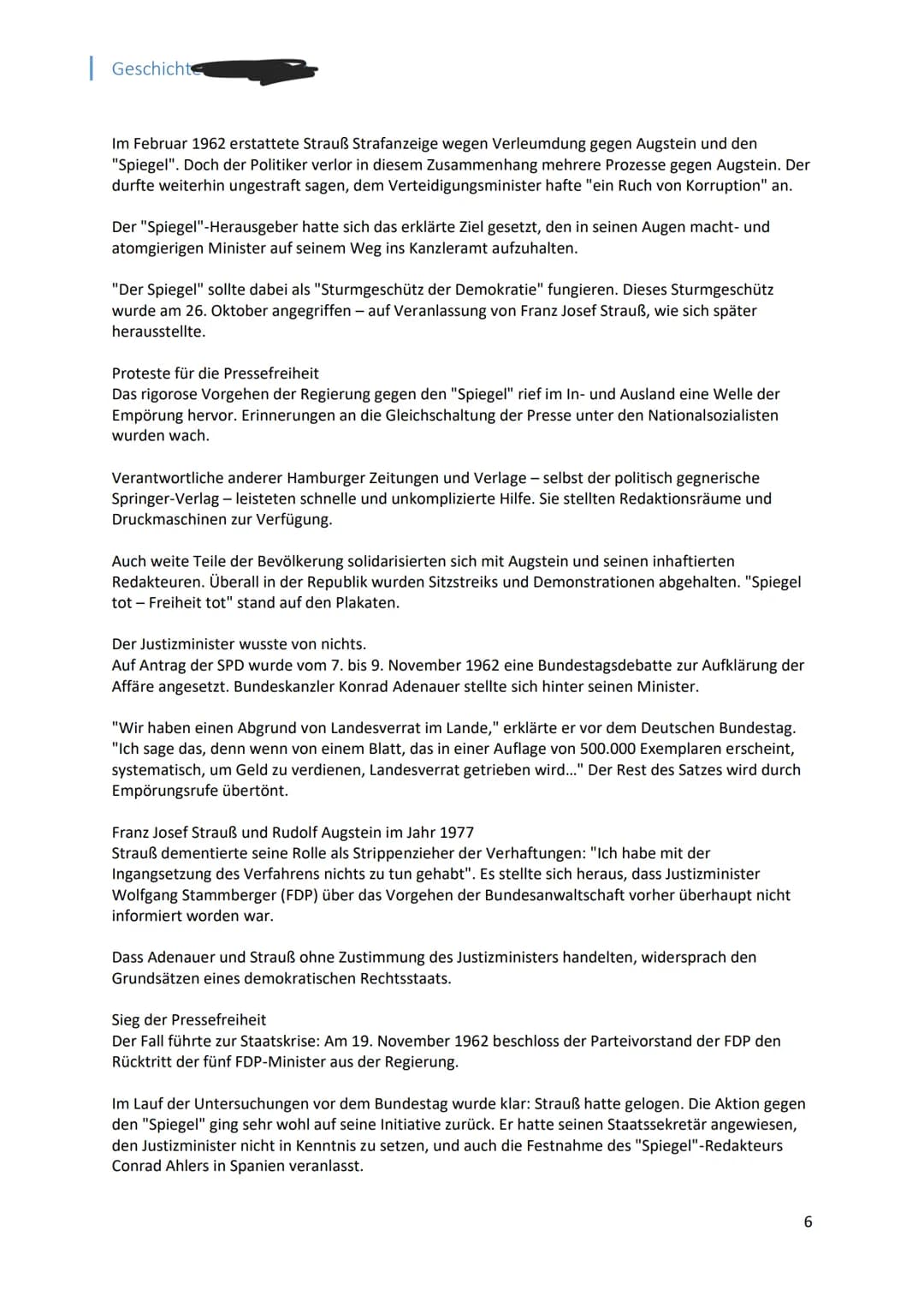 Geschichte
1. Gründung BRD und DDR
Gründung der BRD
Februar-Juni 1948: ,,Londoner Konferenz"; USA, GB, Frankreich, Belgien, Niederlande und
