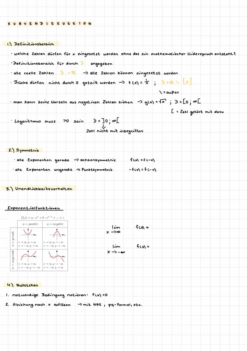 A3 LEITUNG
Ableitungen bilden
f(x) = x² + 3x + 4
f'(x) = 2x + 3
f"(x) = 2
Ableitungsregeln
1.) Produktregel
(u⋅v)' =u²·v + u• v²
L wenn beis