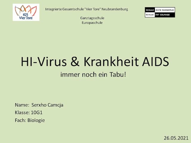 Know HIV und AIDS  thumbnail