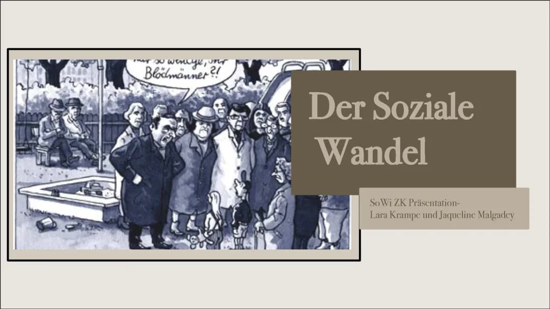 sozialer Wandel 