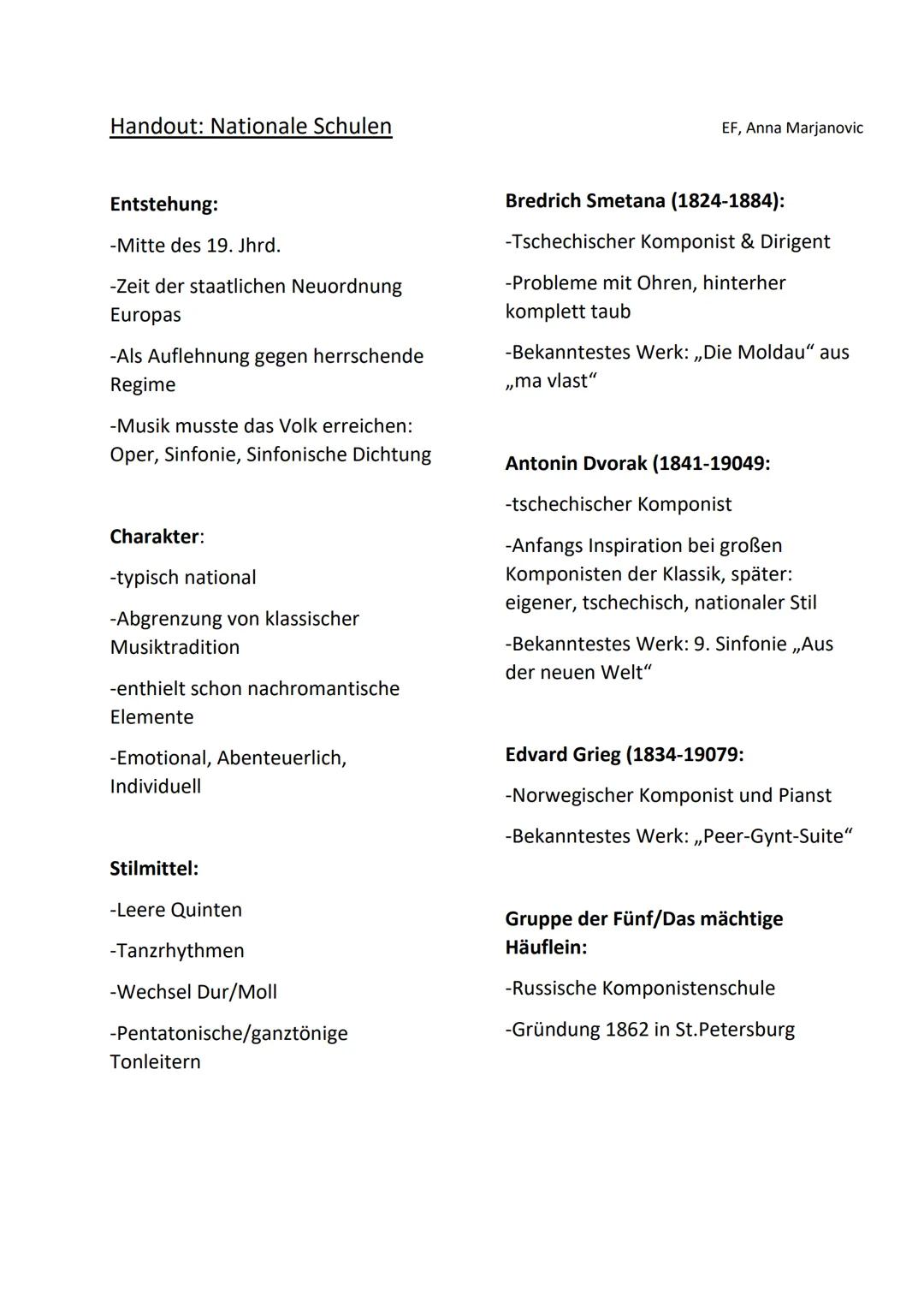 Die Nationale Schule der Musik: Definition und berühmte Komponisten