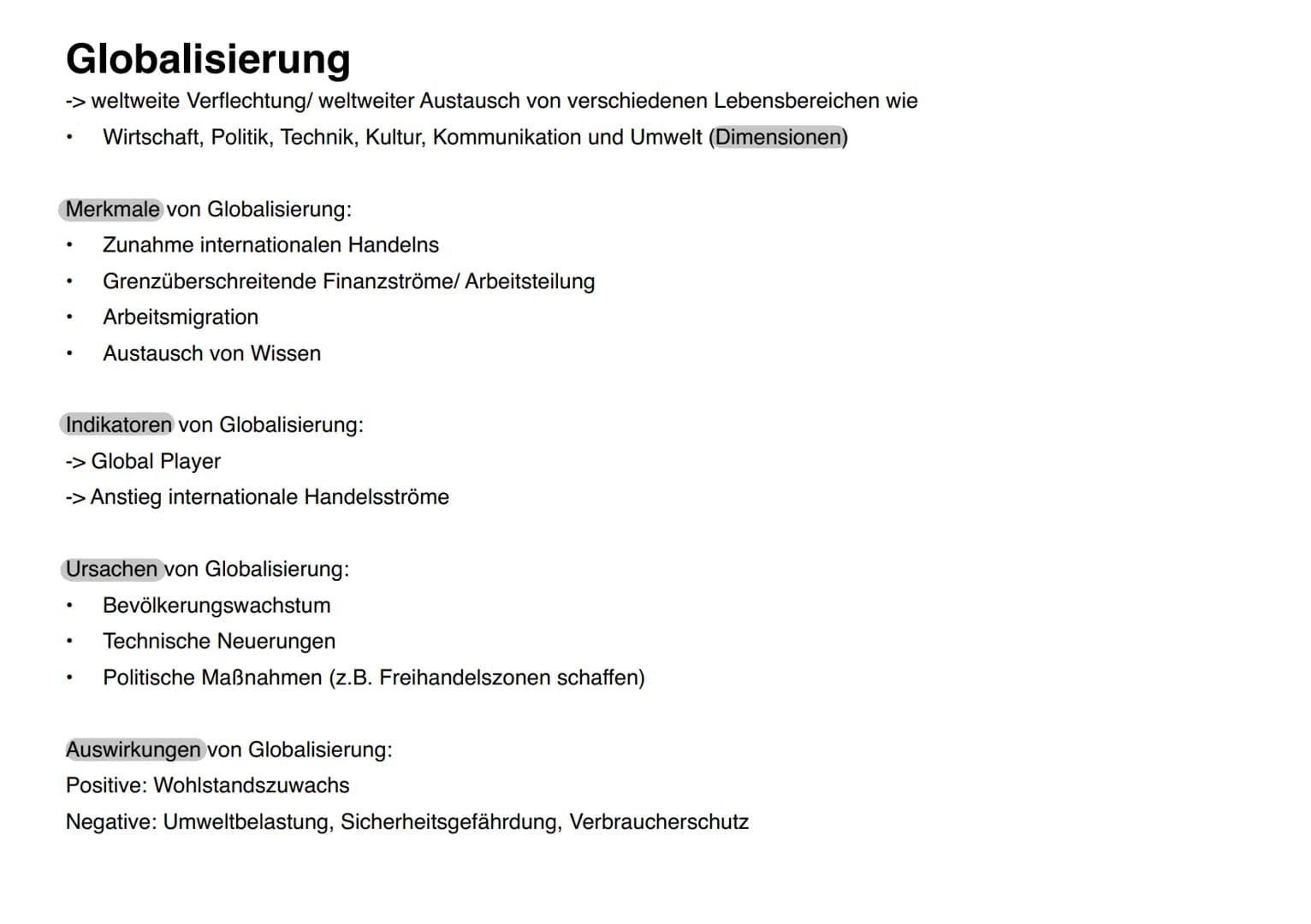 Globale Strukturen und Prozesse
Übersicht:
.
●
●
Globalisierung
Global Governance
Theorien der Friedenspolitik
Standortfaktoren
UNO
Vetorech