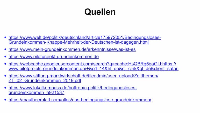 BEDINGUNGSLOSES
GRUNDEINKOMMEN
EA043 Bedingungsloses Grundeinkommen
Inhalt
A Definition
B Pro
C Contra
D Auflistung der Argumente
E Allgemei