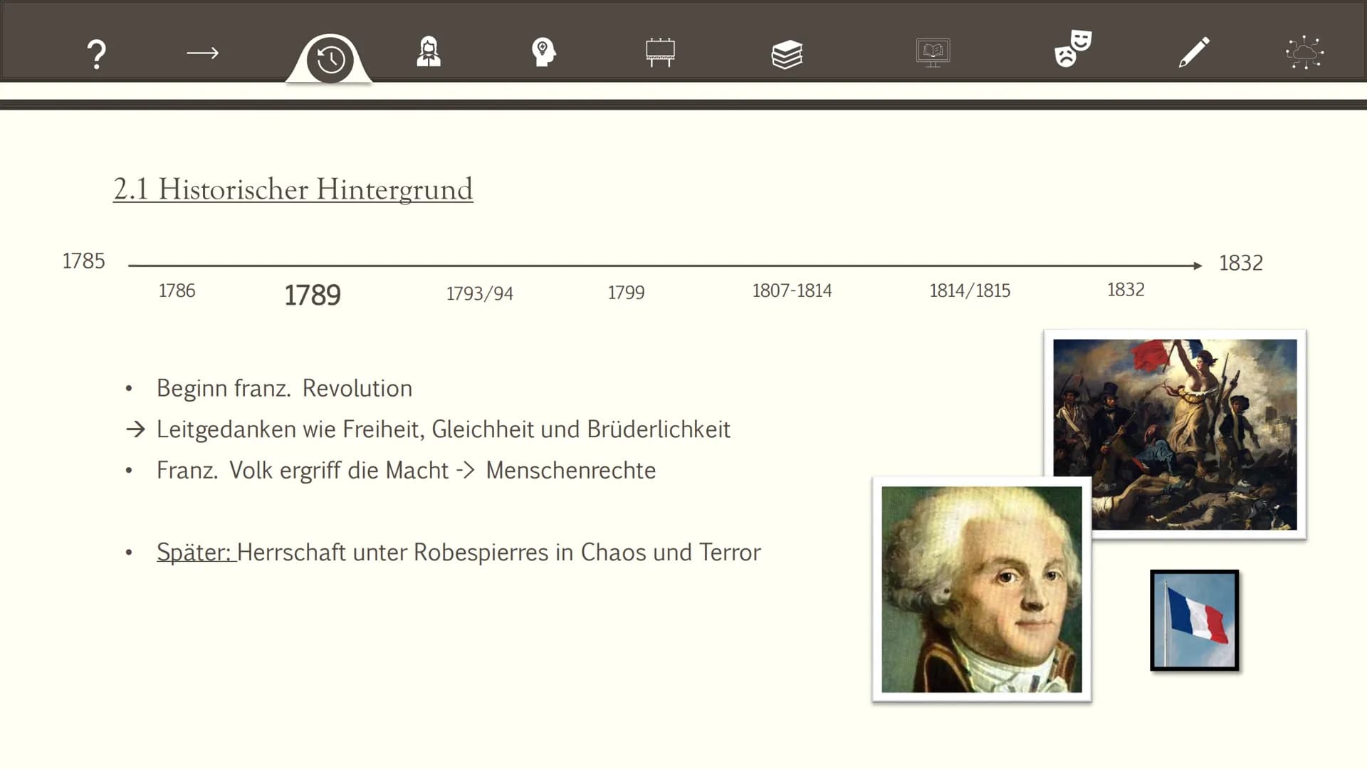 Begrenzungsbedarf und
Ausgleich der Extreme :
Die Epoche der Weimarer
Klassik (1786-1832) اوره
Begrenzungsbedarf und Ausgleich der Extreme :