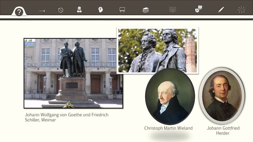 Begrenzungsbedarf und
Ausgleich der Extreme :
Die Epoche der Weimarer
Klassik (1786-1832) اوره
Begrenzungsbedarf und Ausgleich der Extreme :
