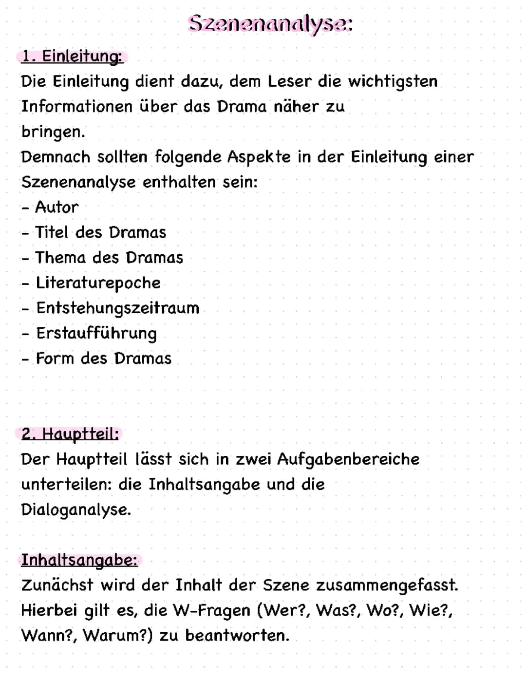 Szenenanalyse