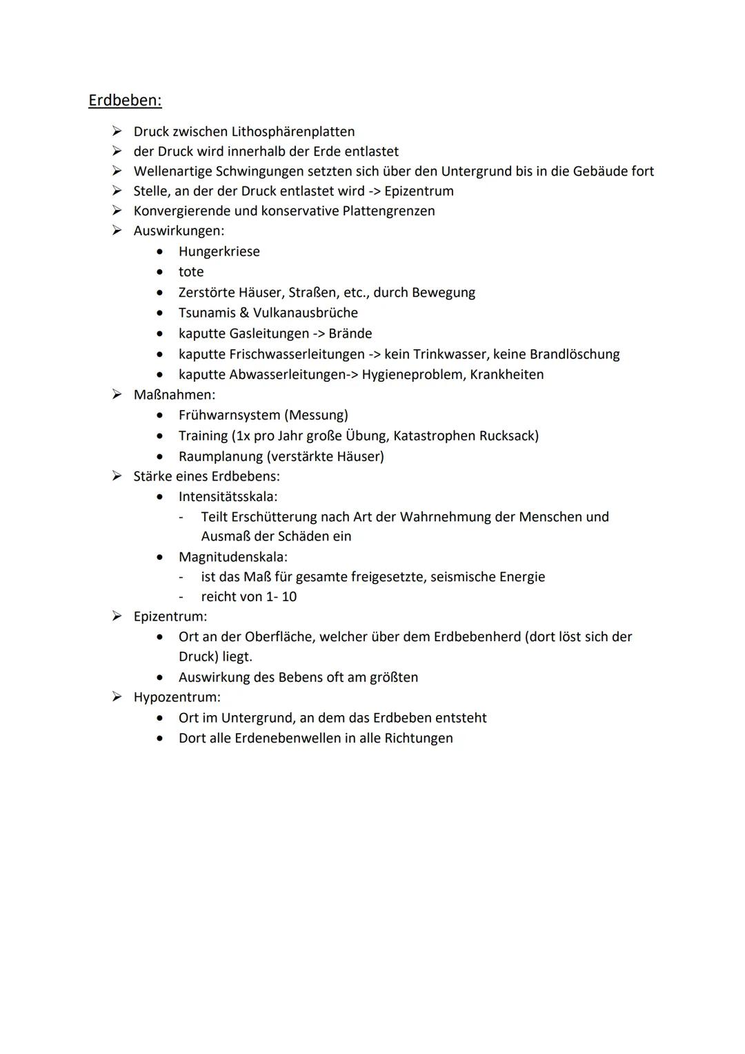 Erdkunde Klausur Nr.1

Themen:
➤ Lokalisierung
➤ Erdbeben
➤ Tsunamis
➤ Vulkanismus
➤ Risiko Bewertung

Nr.1

Lokalisierung:
➤ Ort räumlich e
