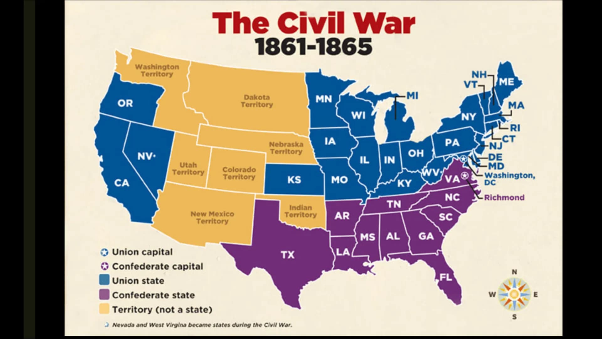 THE AMERICAN CIVIL
WAR
Ulysses S. Grant, Robert E. Lee and Abraham Lincoln ■ 1. What defines a civil war?
-
Outline
1.1. What was the Americ