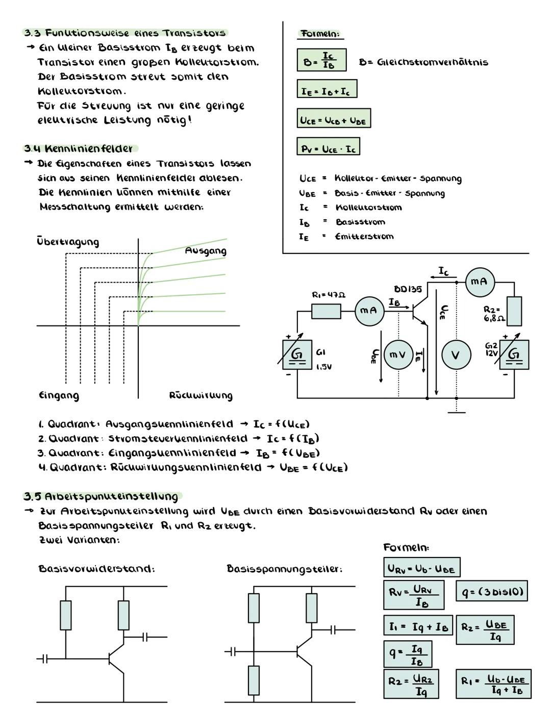prªncisco-
3. Transistoren (Bi-Polar)
→ Transistoren bestehen meist aus Silizium oder Germanium.
Der Name stent für , transfer" und "resisto