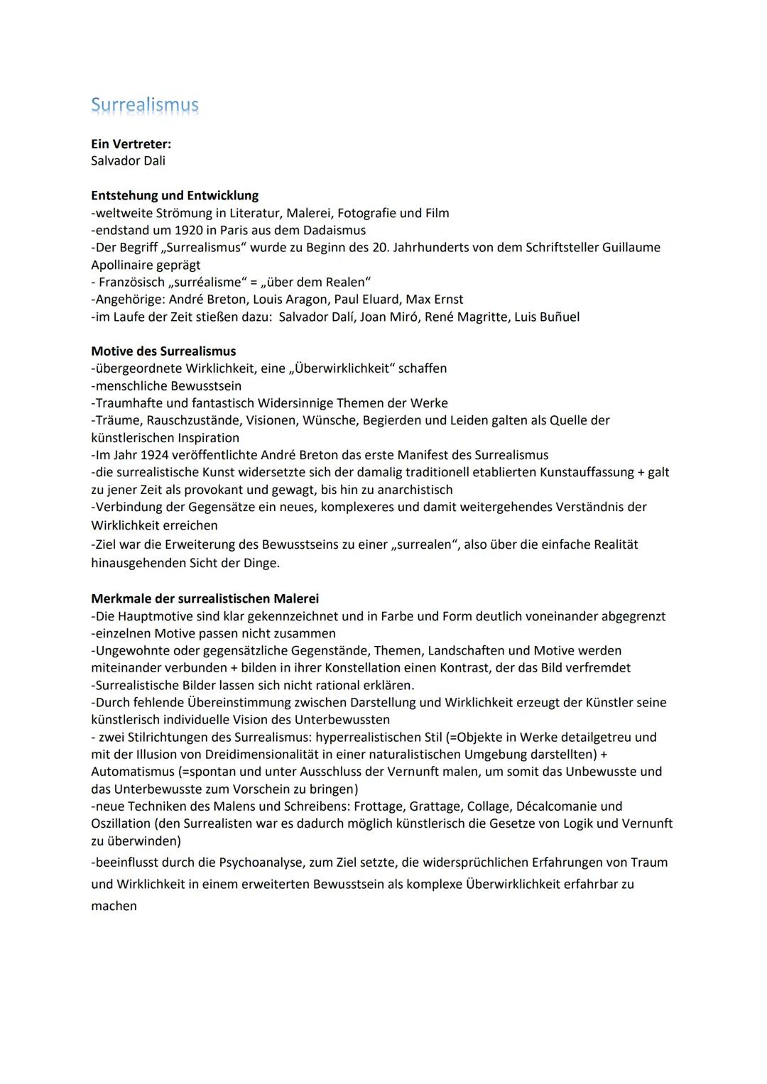 Dadaismus:
Hintergrund des Dadaismus:
-Beginn Objektkunst: Dadaismus Entstehung während ersten Weltkriegs
-im Jahr 1916 in Zürich von Hans A