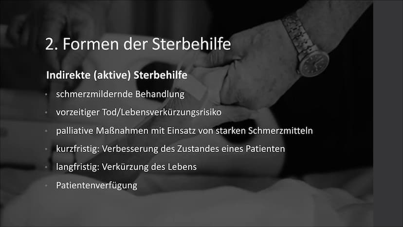 Sterbehilfe
Anita Sinkewitsch, re101 (ZIM) Gliederung
1.
Begriffserklärung Sterbehilfe
2. Formen der Sterbehilfe
3.
Patientenverfügung
4. Re