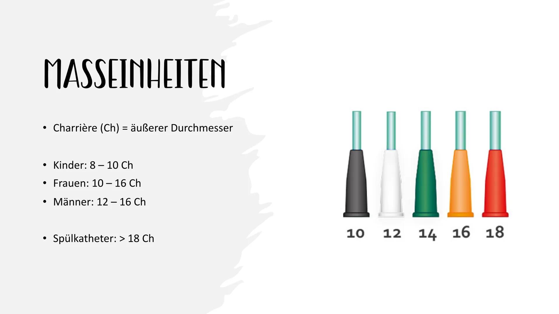 GOY
KATHETERISMUS ZIEL
freier Zugang zur Harnblase durch die Harnröhre diagnostisch
Uringewinnung
Laborproben
INDIKATIONEN
Überwachung
Menge