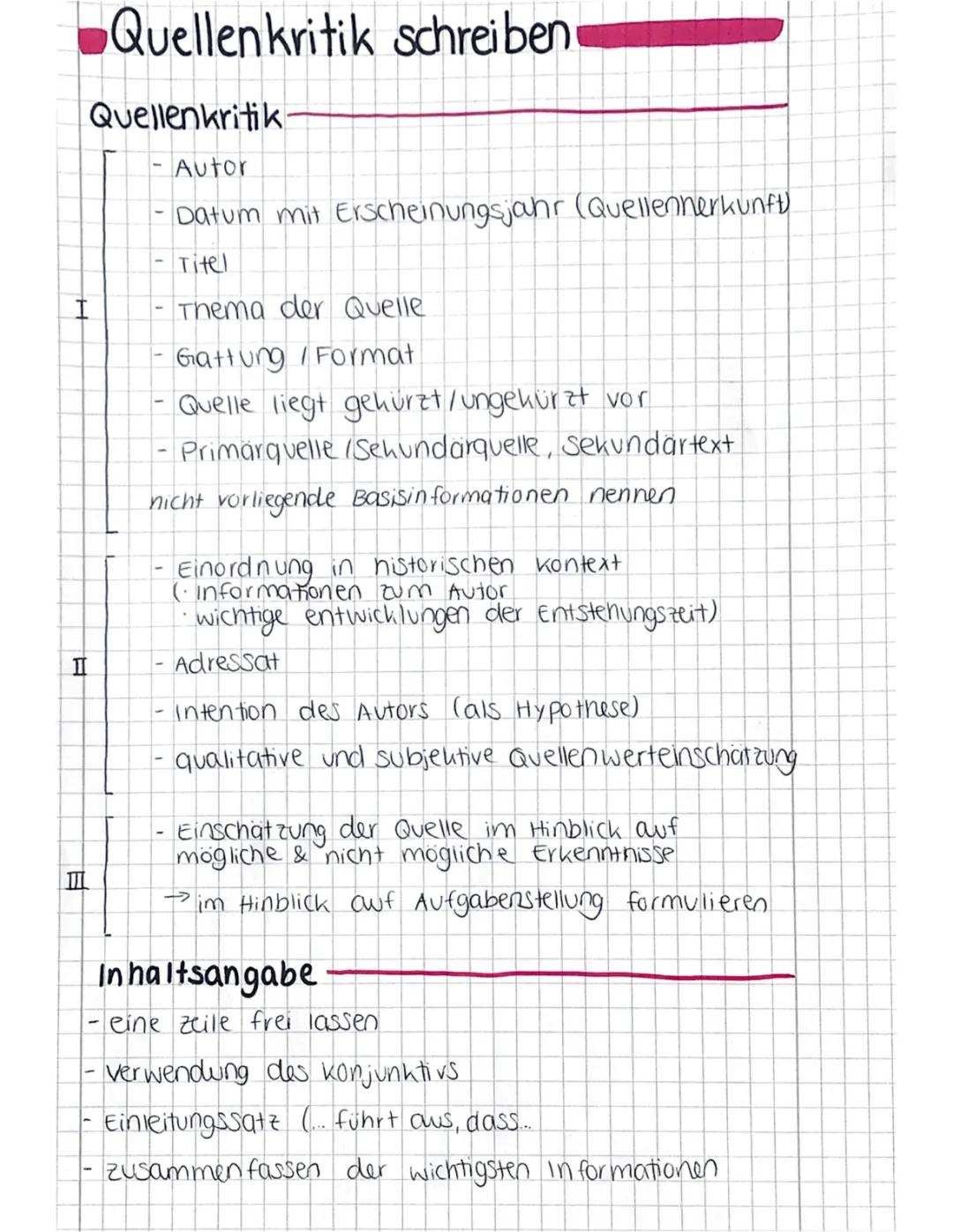 Quellenkritik verfassen