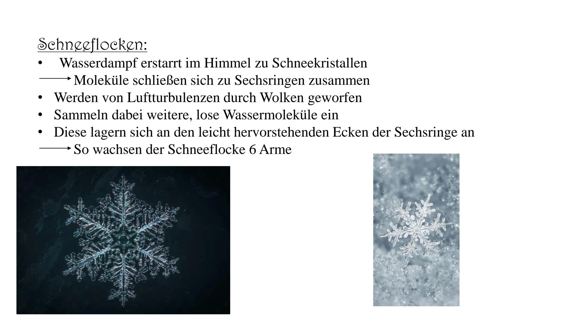 Die Anomalie des Wassers
Warum siedet Wasser erst bei 100°C?
Warum kann ein Blatt auf dem Wasser liegen?
Warum geht die Eisplatte auf dem Se