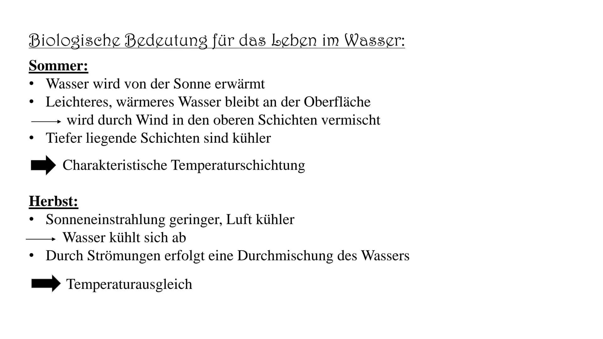 Die Anomalie des Wassers
Warum siedet Wasser erst bei 100°C?
Warum kann ein Blatt auf dem Wasser liegen?
Warum geht die Eisplatte auf dem Se