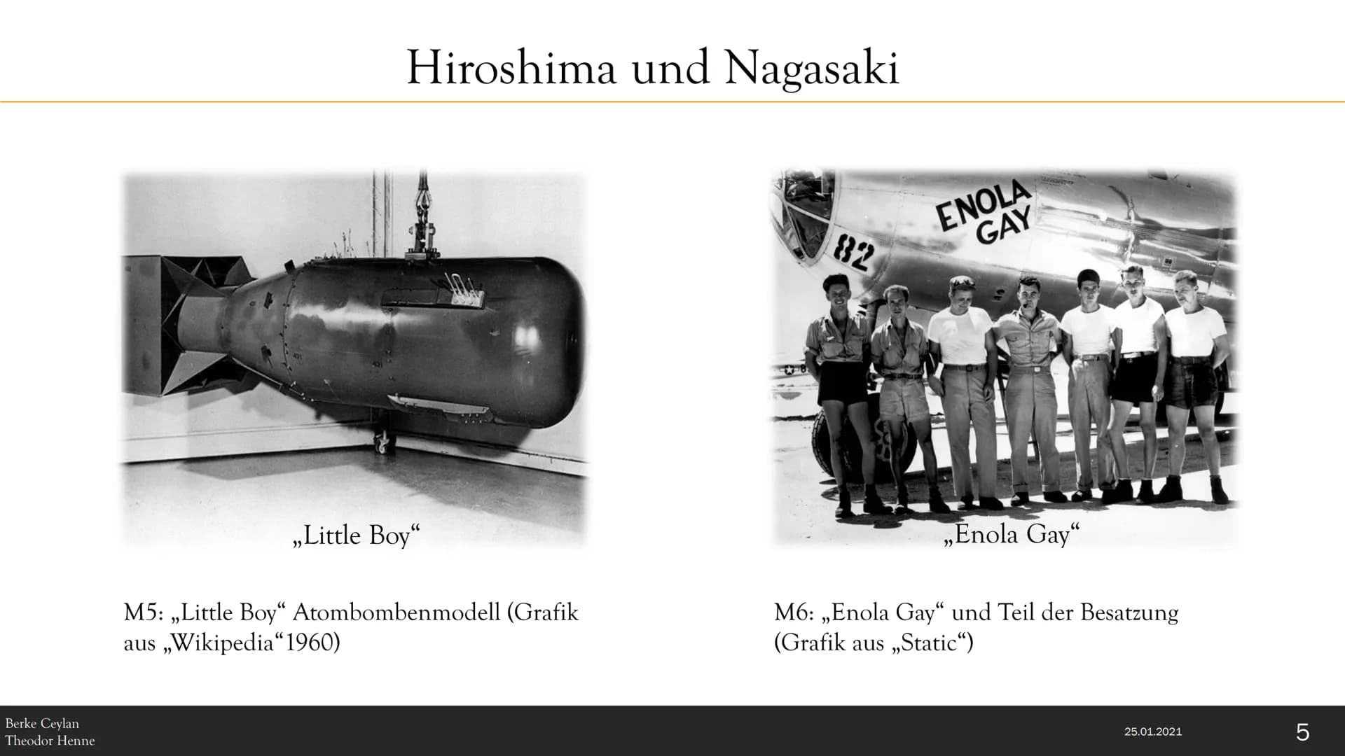 M1:Atompilz von ,,Fat Man"(Grafik aus
Wikipedaia",9.8.1945)
Hiroshima und
Nagasaki
Die Atombombenabwürfe über Japan vor 75
Jahren:
Ermordung