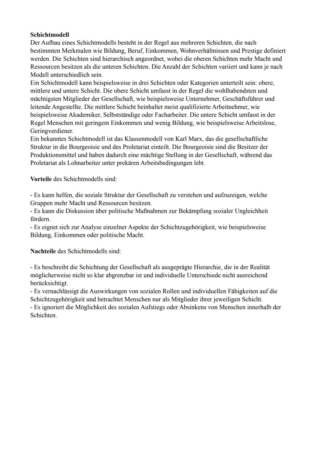 Strukturen, sozialer Ungleichheit, sozialer Wandel und soziale Sicherung
Erscheinungsformen sozialer Ungleichheit:
1. Einkommens- und Vermög