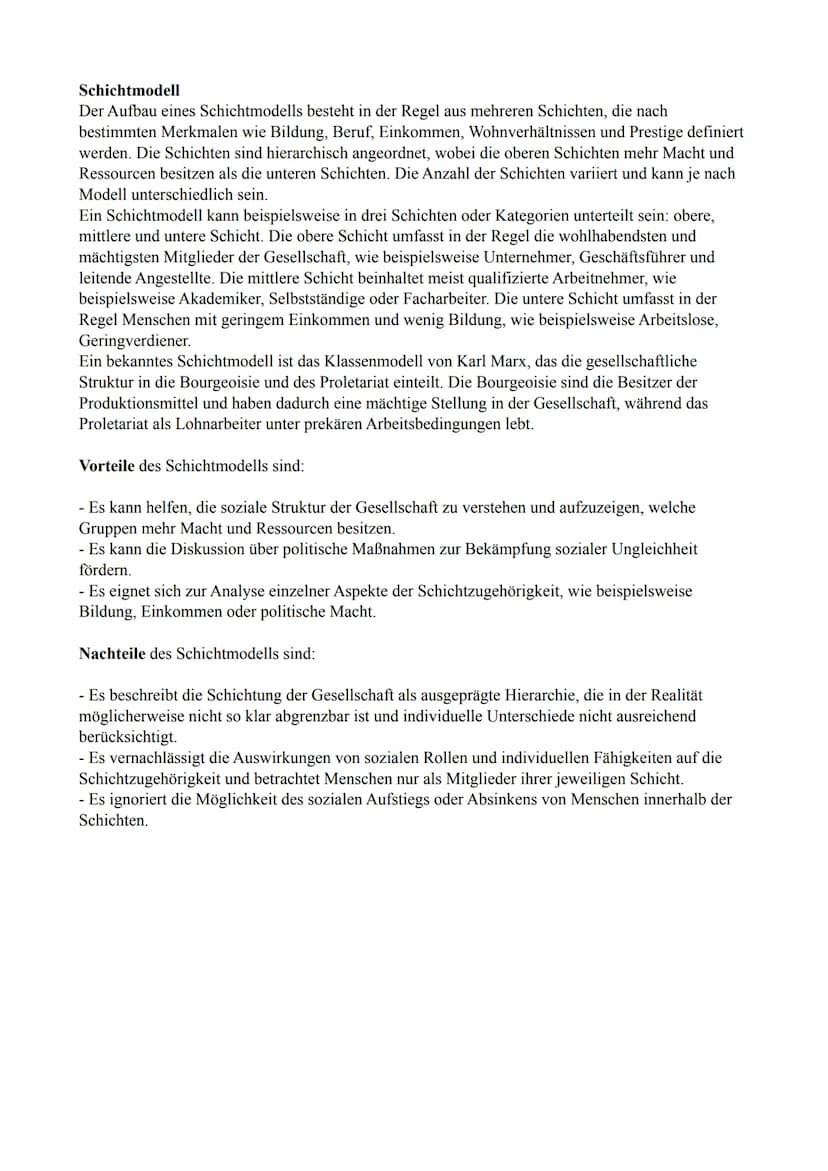 Strukturen, sozialer Ungleichheit, sozialer Wandel und soziale Sicherung
Erscheinungsformen sozialer Ungleichheit:
1. Einkommens- und Vermög