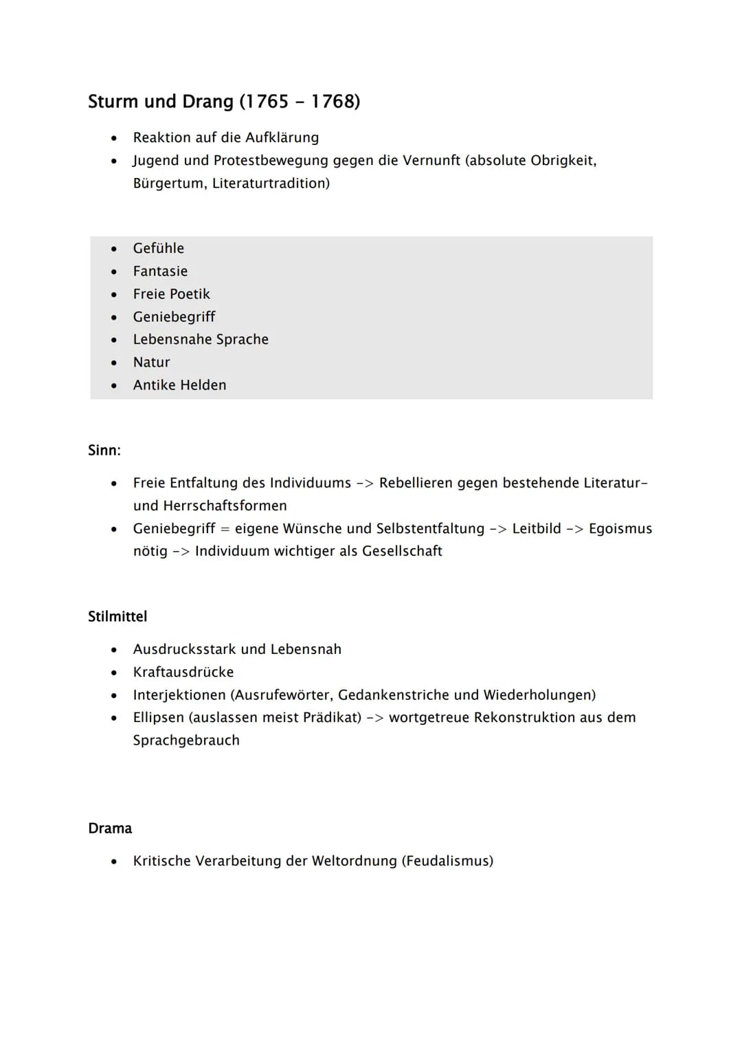 Aufklärung (1720 -1800)
,,Habe Mut, dich deines eigenen Verstandes zu bedienen"
,,Wissen ist Macht"
● Freiheit
● Gleichheit
● Toleranz
Ratio