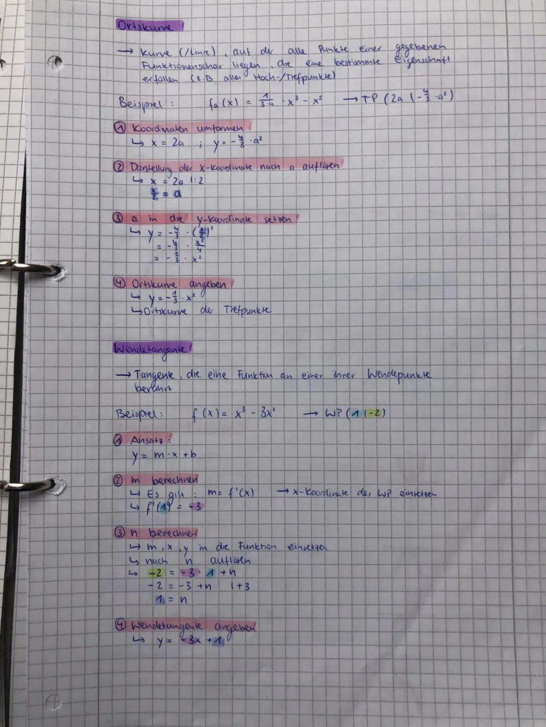 2
Potenzregel
Beispiel :
Faktorregel
Beispiel:
bei konstantem
Beispiel:
f(x) = C-u (x)
Summen regel
Beispiel
Abeitungsregeln
f'(x) = 4x³
:
B