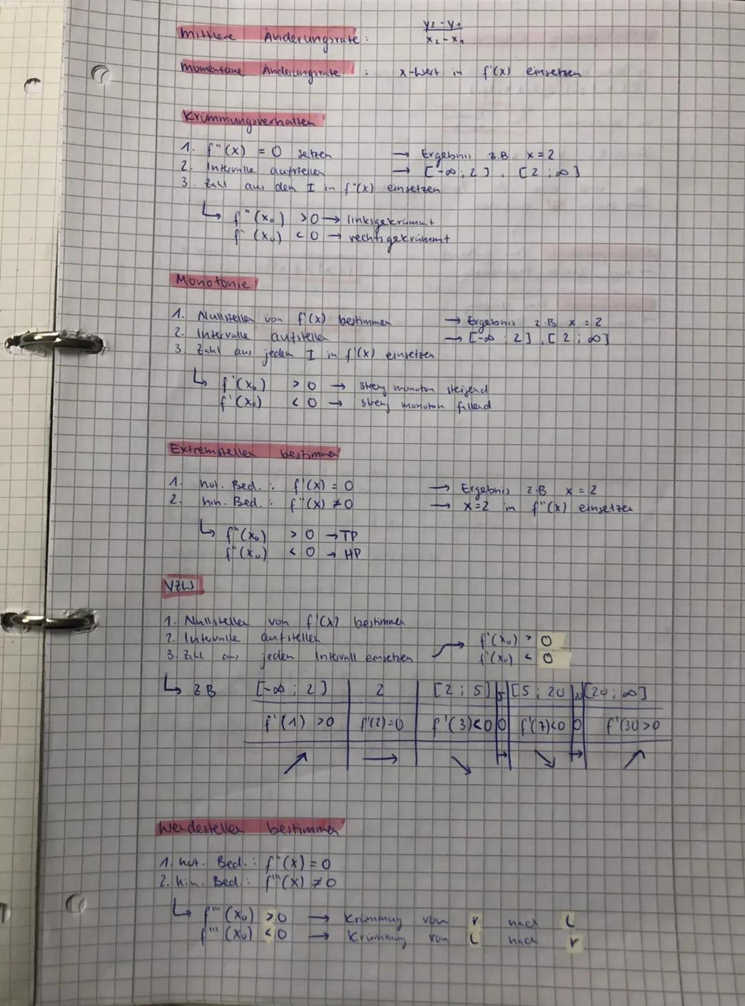 2
Potenzregel
Beispiel :
Faktorregel
Beispiel:
bei konstantem
Beispiel:
f(x) = C-u (x)
Summen regel
Beispiel
Abeitungsregeln
f'(x) = 4x³
:
B