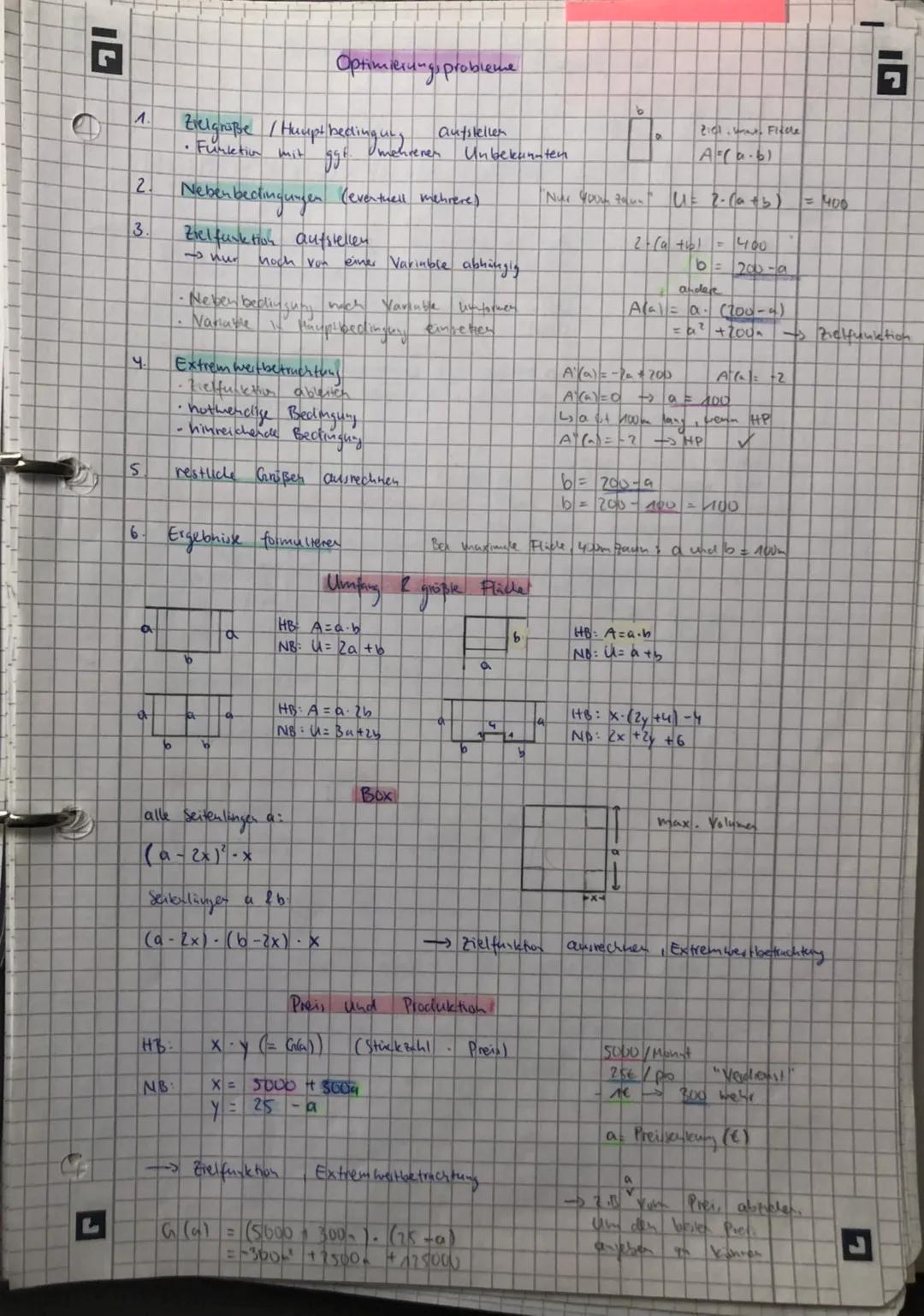 2
Potenzregel
Beispiel :
Faktorregel
Beispiel:
bei konstantem
Beispiel:
f(x) = C-u (x)
Summen regel
Beispiel
Abeitungsregeln
f'(x) = 4x³
:
B